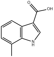 7-METHYLINDOLE-3-CARBOXYLIC ACID Struktur