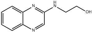 Ethanol, 2-(2-quinoxalinylamino)- (8CI) Struktur