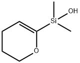 (3,4-Dihydro-2H-pyran-6-yl)dimethylsilanol, 97% Struktur