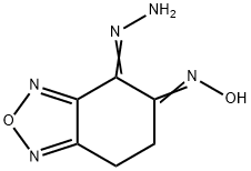 2,1,3-Benzoxadiazole-4,5-dione,6,7-dihydro-,4-hydrazone,5-oxime(9CI) Struktur