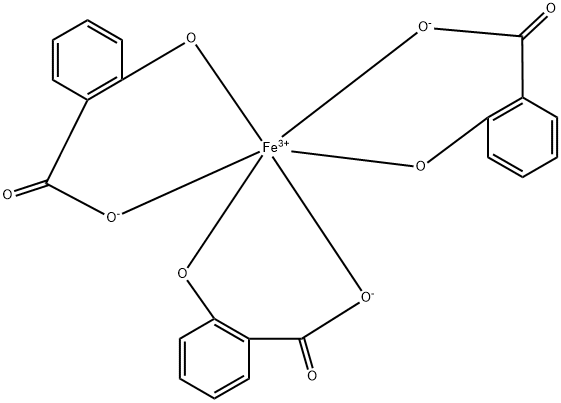 FERRIC SALICYLATE Struktur