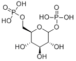 D-Glucose-1,6-diphosphate Struktur