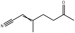 2-Heptenenitrile, 3-methyl-6-oxo- (9CI) Struktur