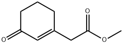 1-Cyclohexene-1-acetic acid, 3-oxo-, Methyl ester Struktur