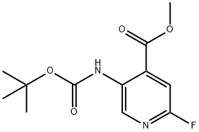 methyl 5-(tert-butoxycarbonylamino)-2-fluoroisonicotinate price.