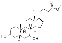 METHYL CHENODEOXYCHOLATE Struktur