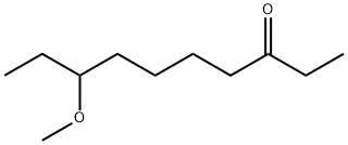 3-Decanone, 8-methoxy- Struktur