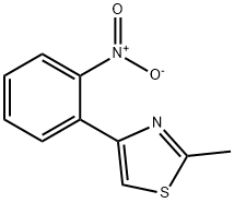 2-Methyl-4-(2-nitrophenyl)thiazole Struktur