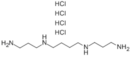 SPERMINE TETRAHYDROCHLORIDE Struktur