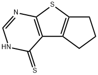 2,3-DIHYDRO-1H-8-THIA-5,7-DIAZA-CYCLOPENTA[A]INDENE-4-THIOL Struktur