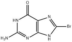 8-BROMOGUANINE Struktur