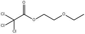 TRICHLOROACETIC ACID 2-ETHOXYETHYL ESTER Struktur