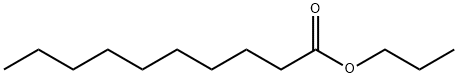 N-PROPYL DECANOATE Struktur