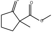 methyl 1-methyl-2-oxocyclopentanecarboxylate Struktur