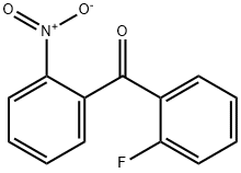 2-FLUORO-2'-NITROBENZOPHENONE Struktur