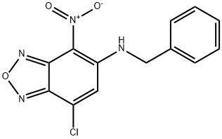 N-BENZYL-4-NITRO-2,1,3-BENZOXADIAZOL-5-AMINE Struktur