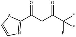 3-(THIAZOL-2-YLCARBONYL)-1,1,1-TRIFLUOROACETONE Struktur