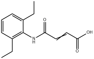 4-(2,6-DIETHYLANILINO)-4-OXOBUT-2-ENOIC ACID Struktur