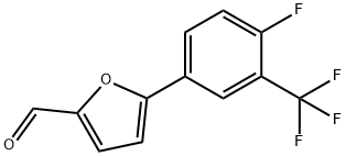 5-[4-FLUORO-3-(TRIFLUOROMETHYL)PHENYL]-2-FURALDEHYDE price.