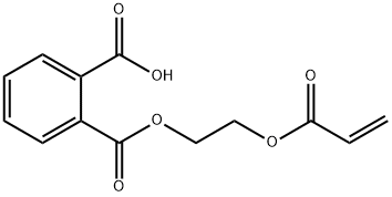 1,2-苯二甲酸單[2-[(1-氧代-2-丙烯基)氧]乙基]酯, 30697-40-6, 結(jié)構(gòu)式