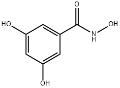 3,5-DIHYDROXYBENZOHYDROXAMIC ACID Struktur