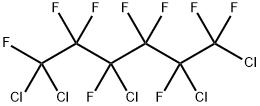 1,1,3,5,6-PENTACHLORONONAFLUOROHEXANE Struktur