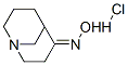 1-AZABICYCLO[3.3.1]NONAN-4-ONE OXIME HYDROCHLORIDE Struktur