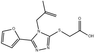 [5-FURAN-2-YL-4-(2-METHYL-ALLYL)-4 H-[1,2,4]TRIAZOL-3-YLSULFANYL]-ACETIC ACID price.