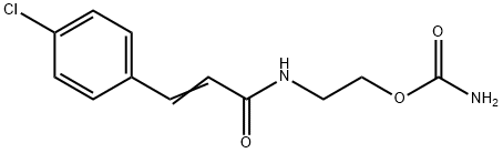 N-(2-Carbamoyloxyethyl)-3-(4-chlorophenyl)propenamide Struktur