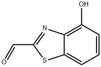 2-Benzothiazolecarboxaldehyde,4-hydroxy-(8CI) Struktur