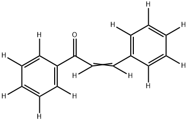 TRANS-CHALCONE-D12, 98 ATOM % D Struktur