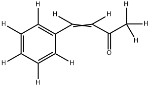 TRANS-4-PHENYL-3-BUTEN-2-ONE-D10 Struktur