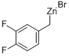 3,4-DIFLUOROBENZYLZINC BROMIDE Struktur