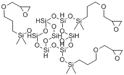 3 7 14-TRIS((3-(EPOXYPROXY)PROPYL)DIMET& Struktur