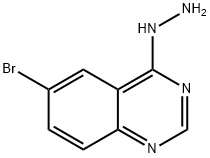 6-broMo-4-hydrazinylquinazoline Struktur