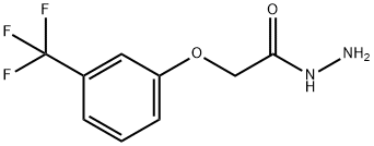 2-[3-(TRIFLUOROMETHYL)PHENOXY]ACETOHYDRAZIDE Struktur