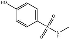 p-Hydroxy-N-methylbenzenesulfonamide Struktur