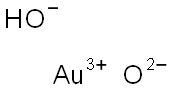 gold hydroxideoxide Struktur