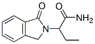 2-(1-oxo-3H-isoindol-2-yl)butanamide Struktur