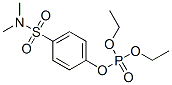 Phosphoric acid diethyl 4-(dimethylaminosulfonyl)phenyl ester Struktur