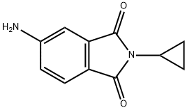 5-AMINO-2-CYCLOPROPYL-1H-ISOINDOLE-1,3(2H)-DIONE Struktur