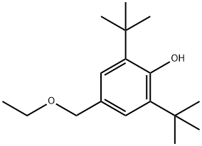 2,6-DI-TERT-BUTYL-4-ETHOXYMETHYL-PHENOL Struktur