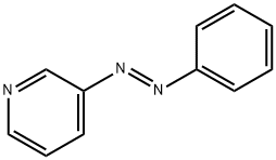 3-[(E)-Phenylazo]pyridine Struktur