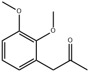 1-(2,3-Dimethoxyphenyl)acetone Struktur