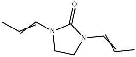 1,3-Di(1-propenyl)imidazolidin-2-one Struktur