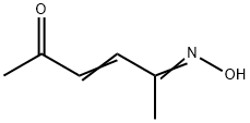 3-Hexene-2,5-dione, monooxime (8CI,9CI) Struktur