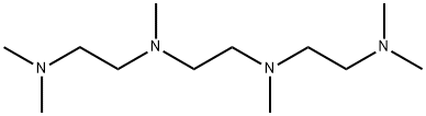 1,1,4,7,10,10-HEXAMETHYLTRIETHYLENETETRAMINE Struktur