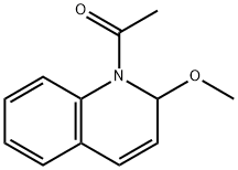 1-Acetyl-1,2-dihydro-2-methoxyquinoline Struktur