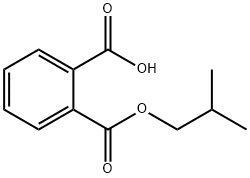 isobutyl hydrogen phthalate Struktur