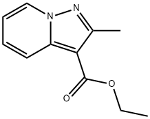 Pyrazolo[1,5-a]pyridine-3-carboxylic acid, 2-Methyl-, ethyl ester Struktur